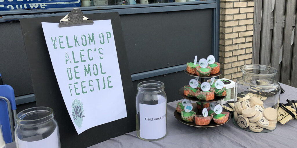 wie is de mol kinderfeestje