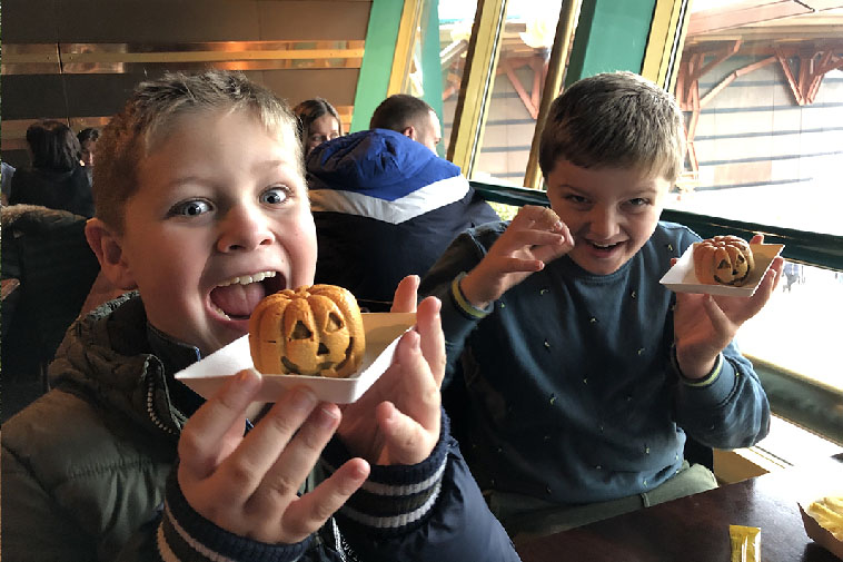 Pompen cupcake in Disneyland Parijs