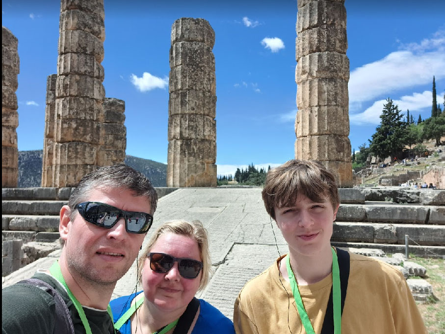 Naar Athene met onze tiener