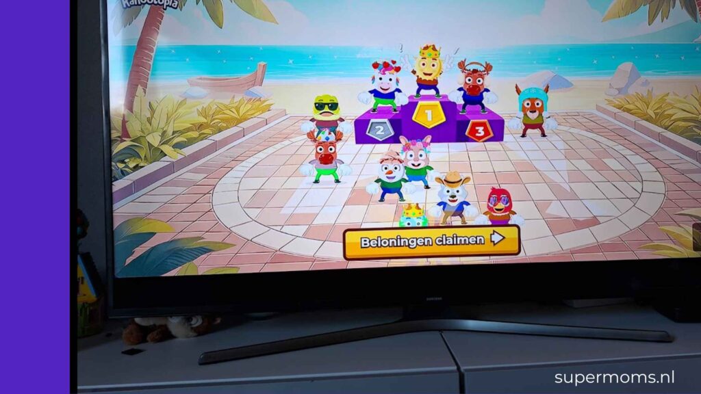TV op slaapkamer